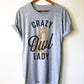 Crazy Owl Lady Unisex Shirt - Owl