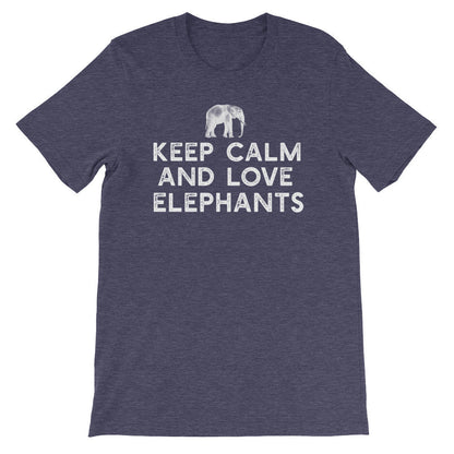 Keep Calm & Love Elephants Unisex