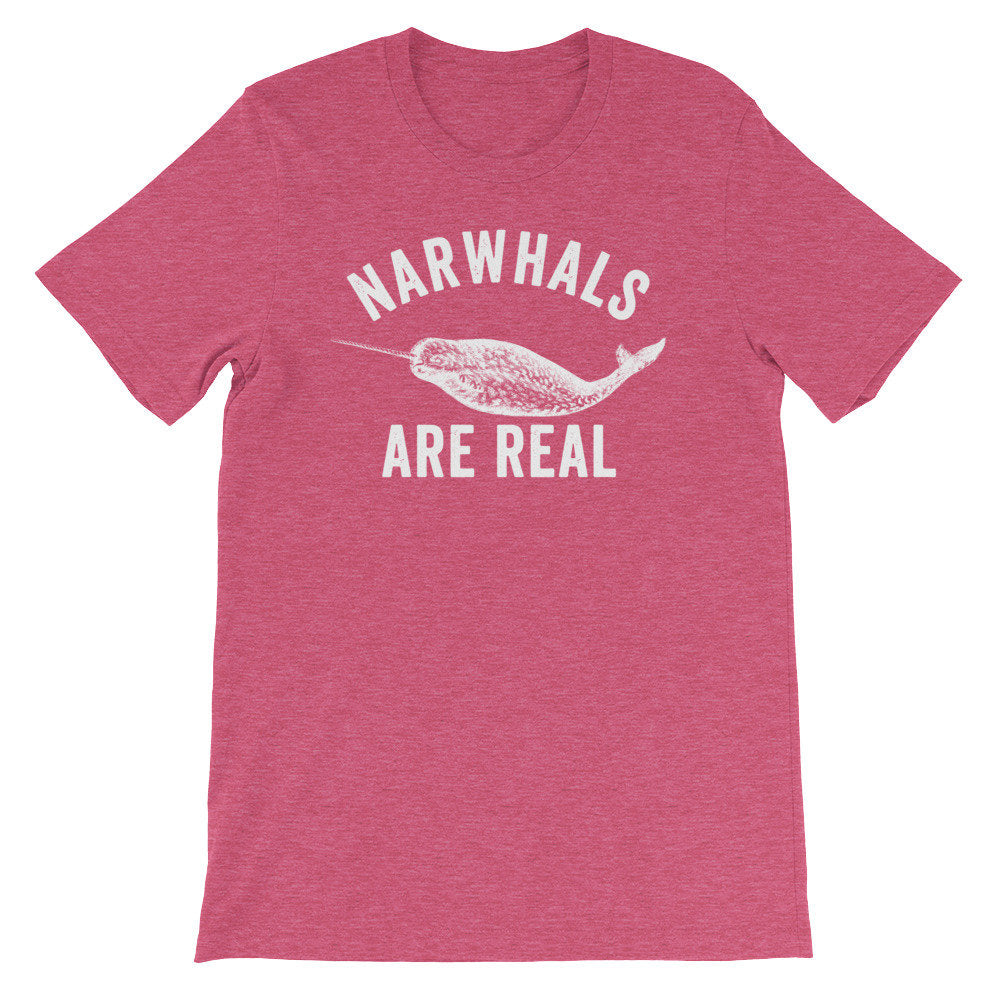 Narwhals Are Real Unisex Shirt - Stag & Peach Co