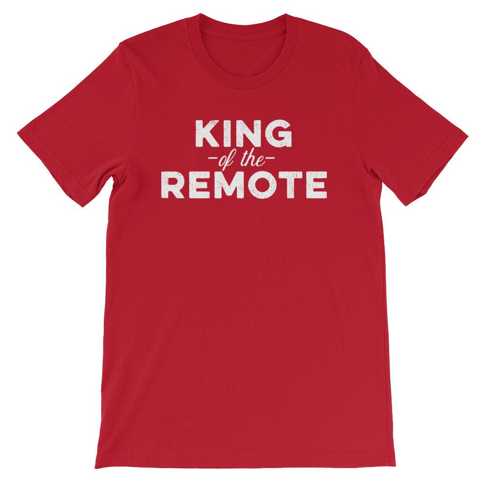 King Of The Remote Unisex Shirt - tv Shirt, tv Gift, tv Show Shirt, Television Shirt, Television Gift, Reality tv Shirt