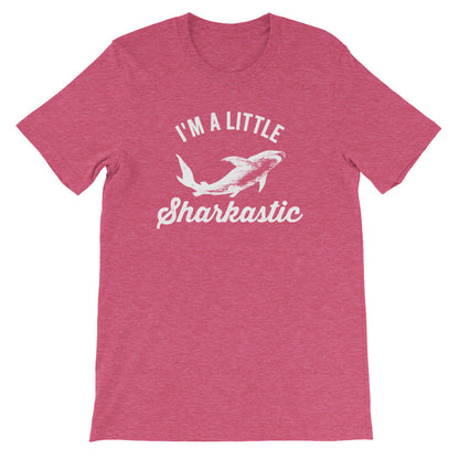 I'm A Little Sharkastic Unisex Shirt - Shark Shirt, Shark Gift, Shark Birthday, Shark Week Shirt, Sea Life Shirt, Sea Life Gift