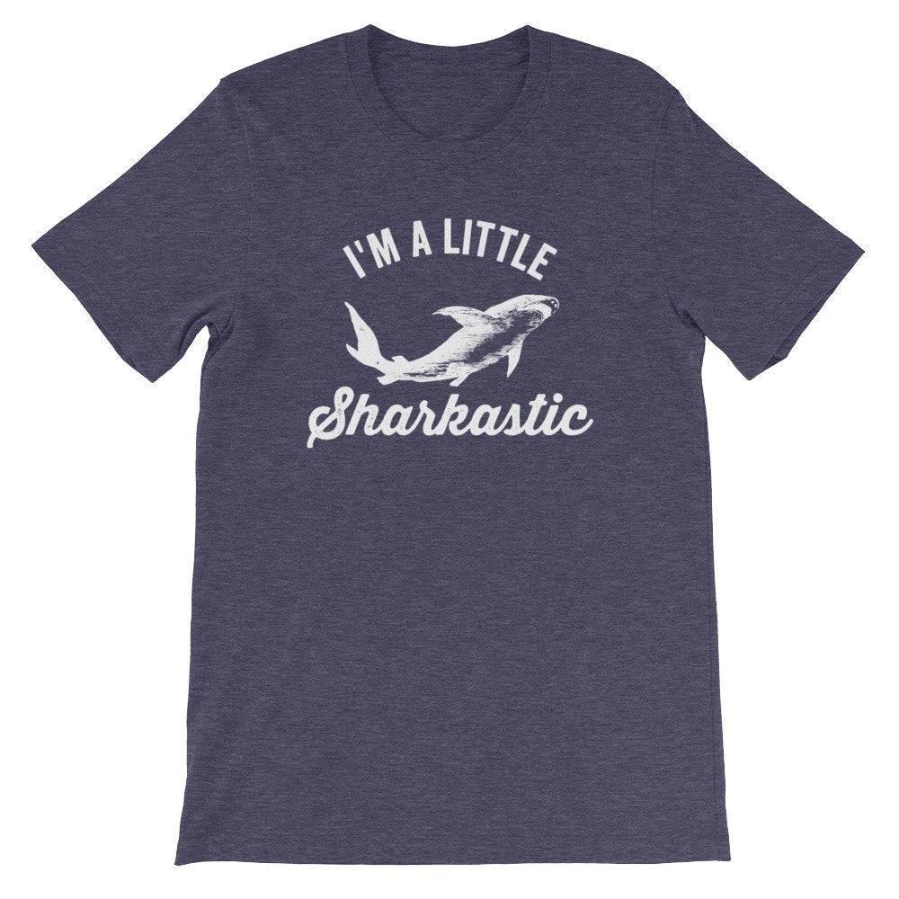 I'm A Little Sharkastic Unisex Shirt - Shark Shirt, Shark Gift, Shark Birthday, Shark Week Shirt, Sea Life Shirt, Sea Life Gift