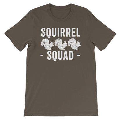 Squirrel Squad Unisex Shirt - Squirrel Shirt, Squirrel Gift, Squirrel Accessories, Squirrel Girl, Squirrel Lover Gift
