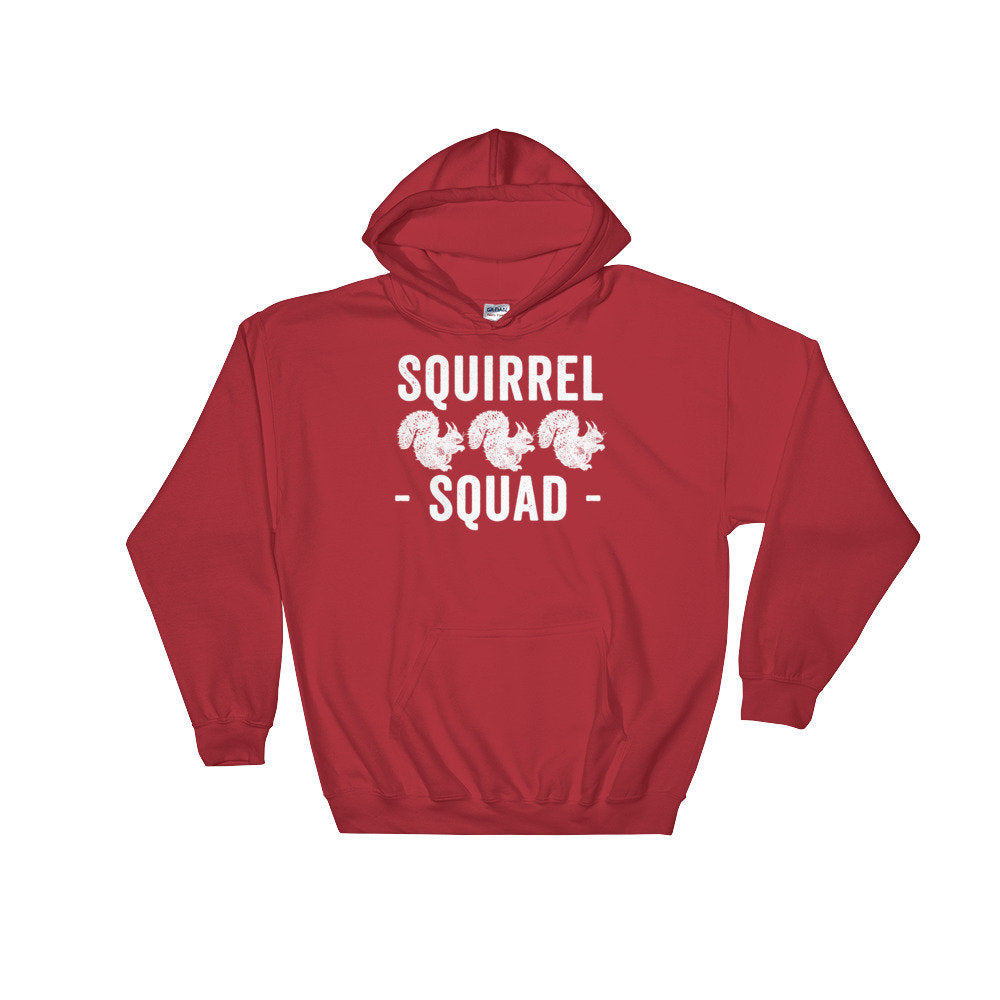 Squirrel Squad Hoodie - Squirrel Shirt, Squirrel Gift, Squirrel Accessories, Squirrel Girl, Squirrel Lover Gift