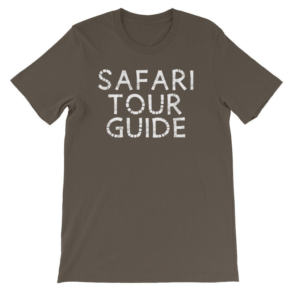 Safari Tour Guide Unisex Shirt - - Stag & Peach Co