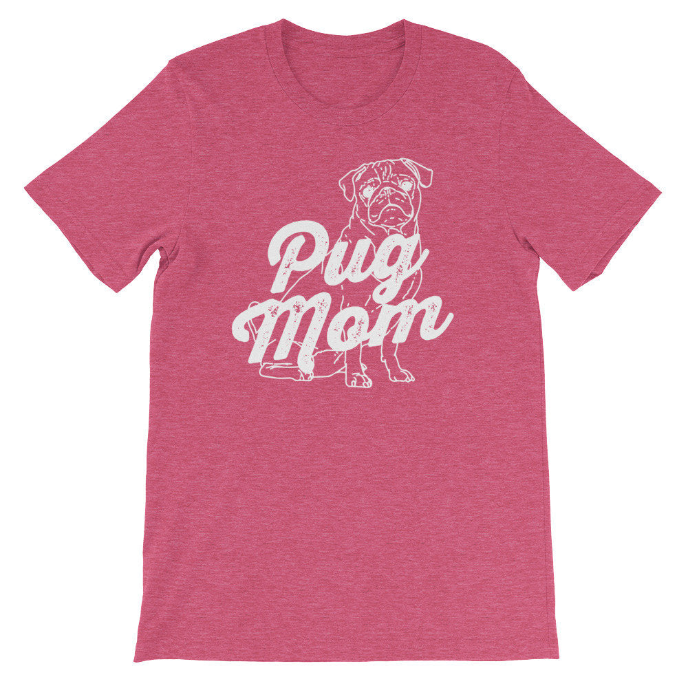 Pug Mom Unisex Shirt - Pug Shirt, - Stag & Peach Co