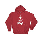 I Love My Pug Hoodie - Pug Shirt,