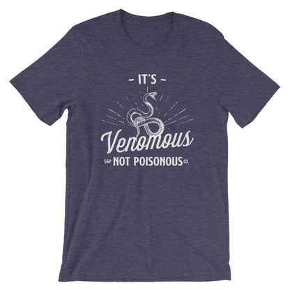 It’s Venomous Not Poisonous Unisex Shirt - Snake Shirt, Herpetology Shirt, Reptile Shirt, Zoology Shirt, Exotic Pets Shirt