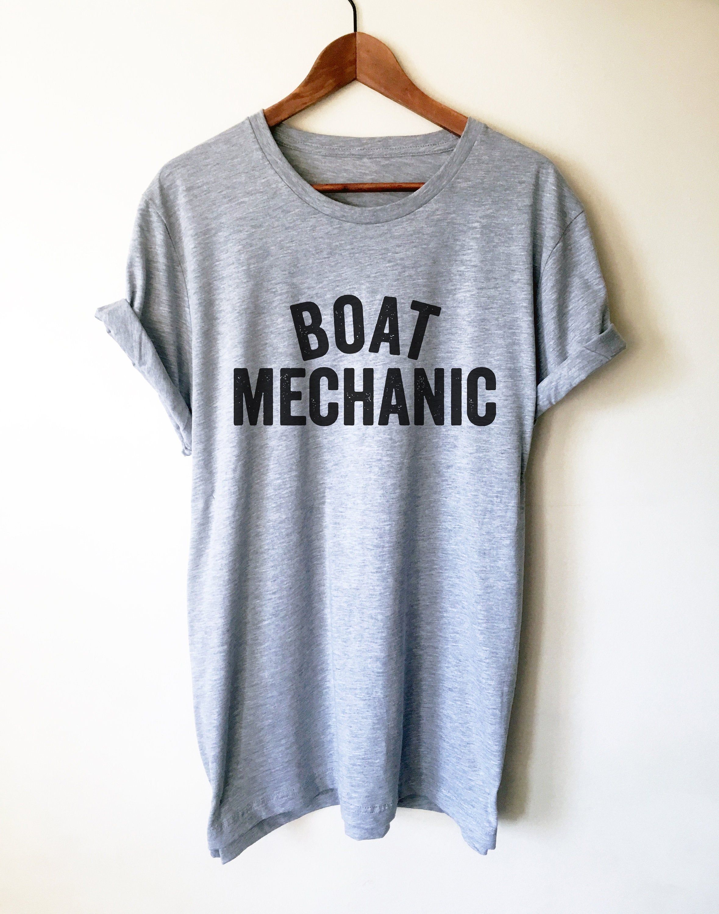 Boat Mechanic Unisex Shirt - Motor Boat Shirt, Motor Boat Gift, Boat Gift, Boat Shirt, Lake Shirt, Lake Gift, Speed Boat - Stag & Peach Co
