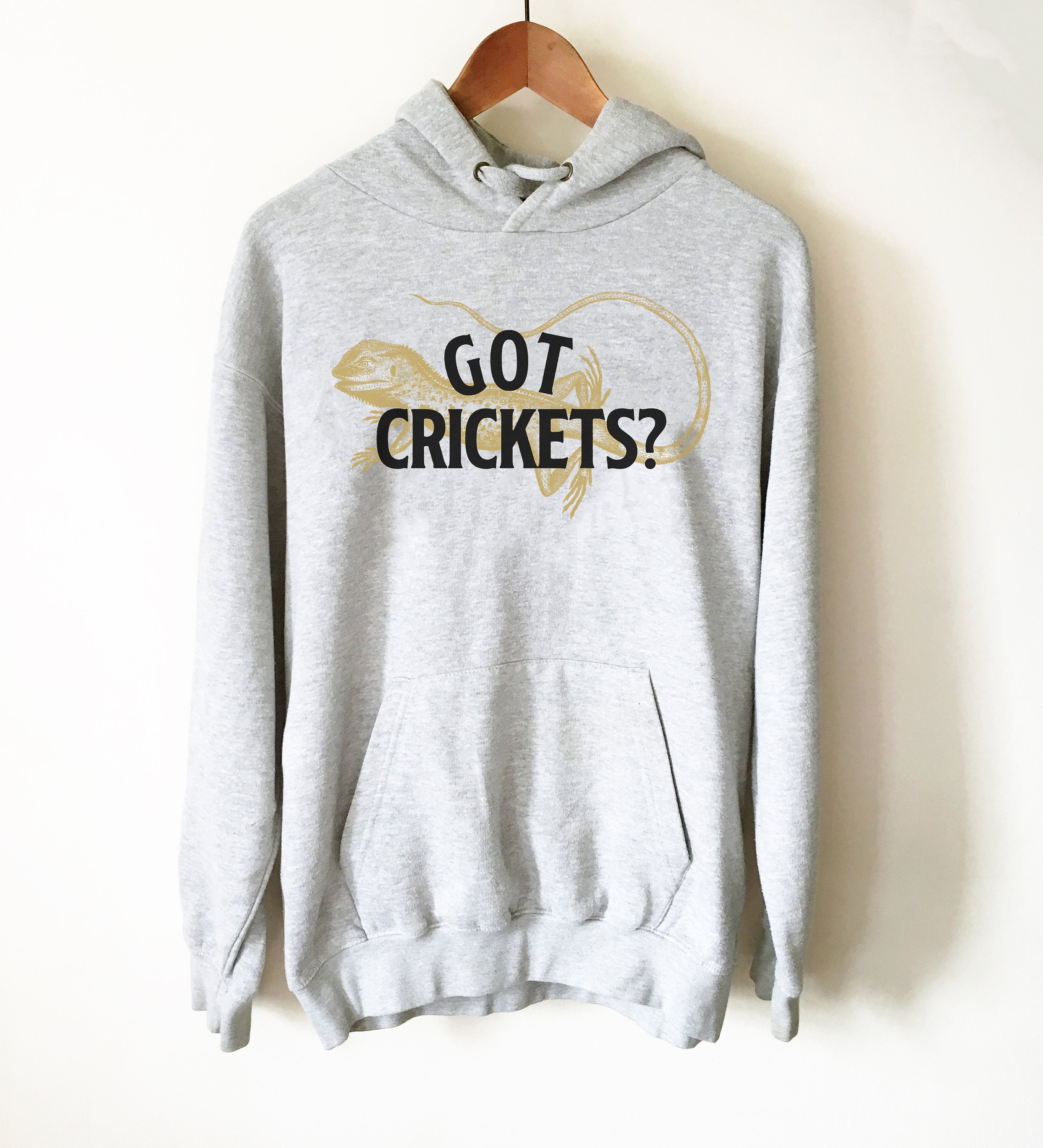 Got Crickets? Hoodie - Bearded