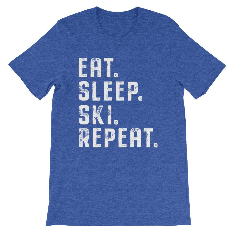 Eat Sleep Ski Repeat Unisex Shirt - - Stag & Peach Co