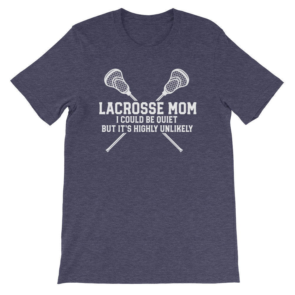 Lacrosse Mom Unisex Shirt - Lacrosse Shirt, Lacrosse Gift, Lacrosse Player, Lacrosse Coach, Lacrosse Team, Sports Shirt, Sports Mom Shirt - Stag & Peach Co