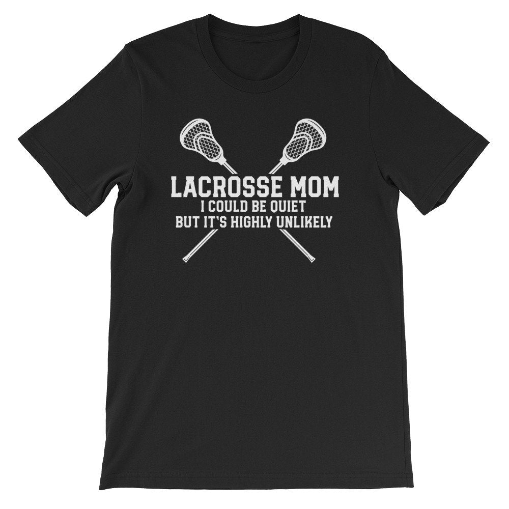 Lacrosse Mom Unisex Shirt - Lacrosse Shirt, Lacrosse Gift, Lacrosse Player, Lacrosse Coach, Lacrosse Team, Sports Shirt, Sports Mom Shirt - Stag & Peach Co