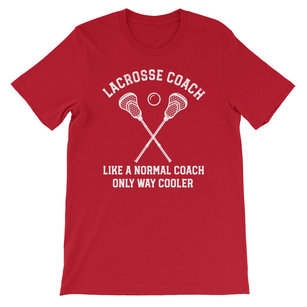 Lacrosse Coach Unisex Shirt - Lacrosse Shirt, Lacrosse Gift, Lacrosse Player, Lacrosse Coach, Lacrosse Team, Sports Shirt, Coach Gift - Stag & Peach Co