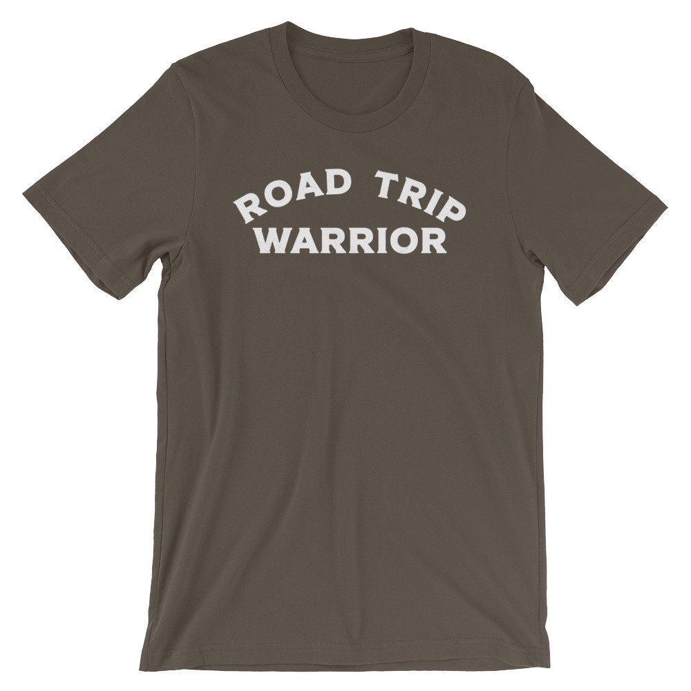 Road Trip Warrior Unisex Shirt - Road Trip Shirt, Road Trip Gift, Adventure Shirt, RV Shirt, RV Gift, Travel Shirt, Wanderlust Shirt - Stag & Peach Co