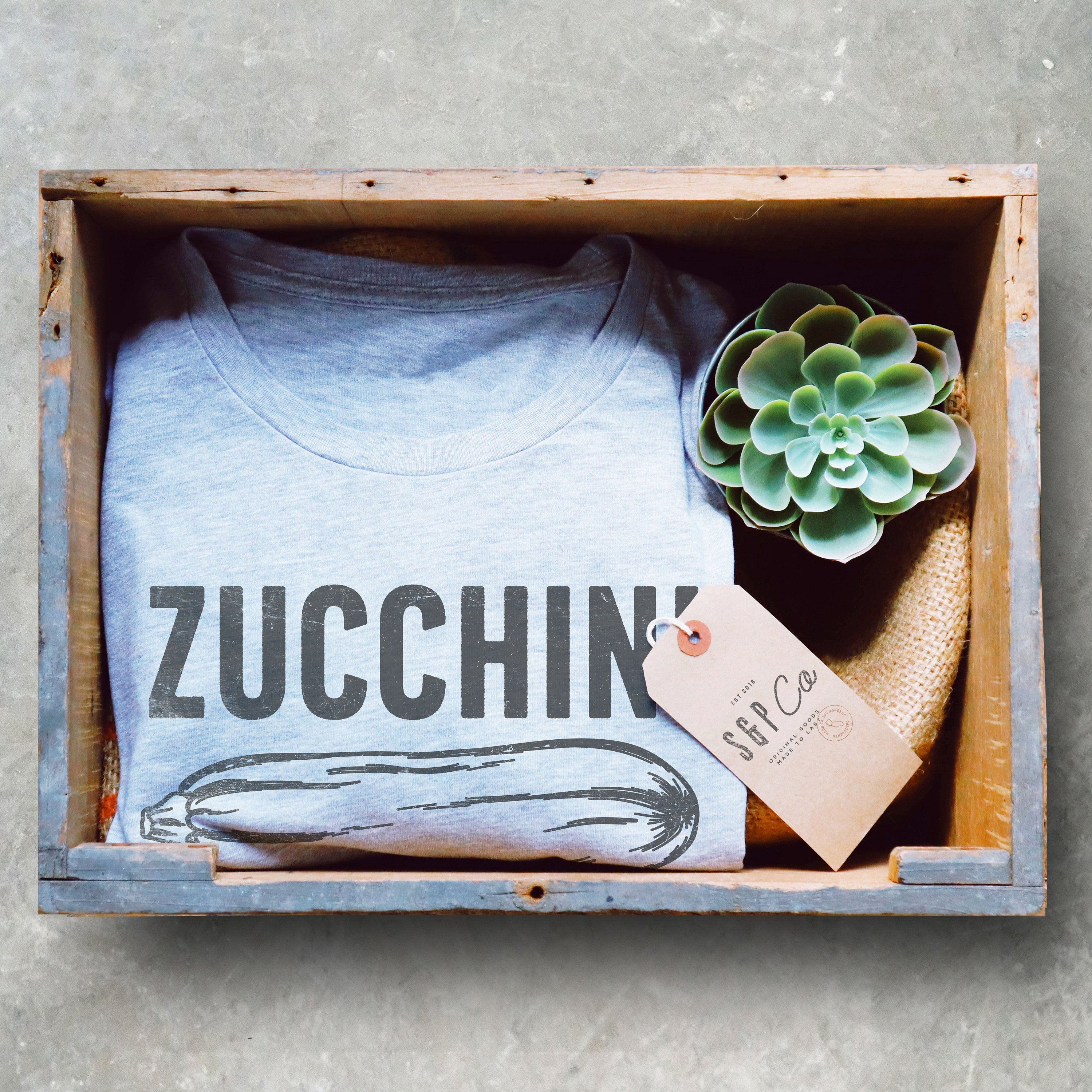 Zucchini Holic Unisex Shirt - Vegan Shirt, Vegetarian Shirt, Vegetable TShirt, Vegan Gift, Vegetarian Gift, Gardening Shirt - Stag & Peach Co