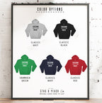 Zucchini Holic Hoodie - Vegan Shirt, Vegetarian Shirt, Vegetable TShirt, Vegan Gift, Vegetarian Gift, Gardening Shirt - Stag & Peach Co
