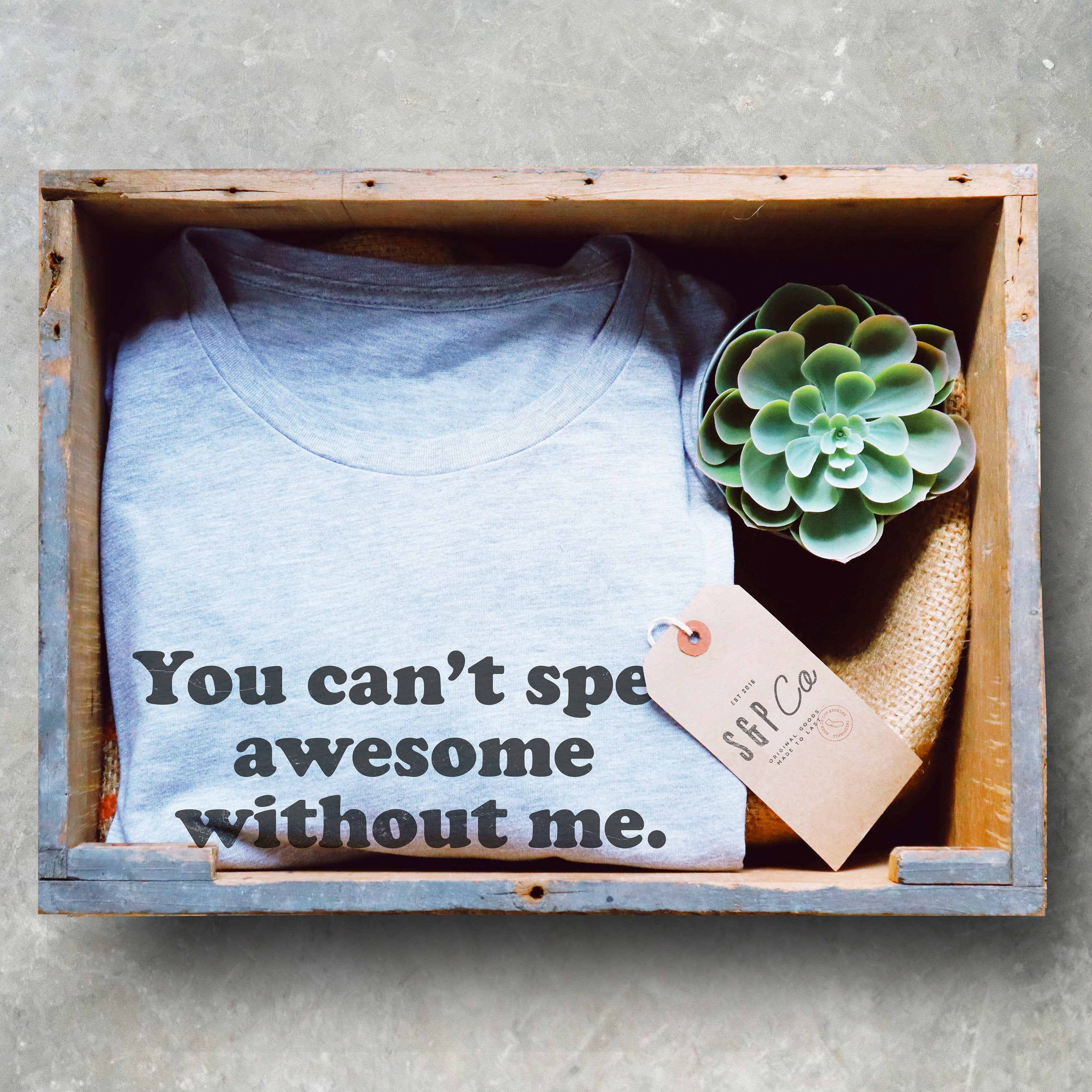 You Can’t Spell Awesome Without Me Unisex Shirt - Awesome Shirt, Awesome Gift, Funny Shirt, Funny Gift, Sarcasm Shirt, Confidence Shirt