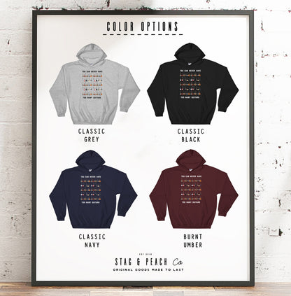 You Can Never Have Too Many Guitars Hoodie - Guitar Hoodie, Guitar Shirt, Bass Guitar shirt, Bass Guitarist, Bass Player, Funny Bass Guitar