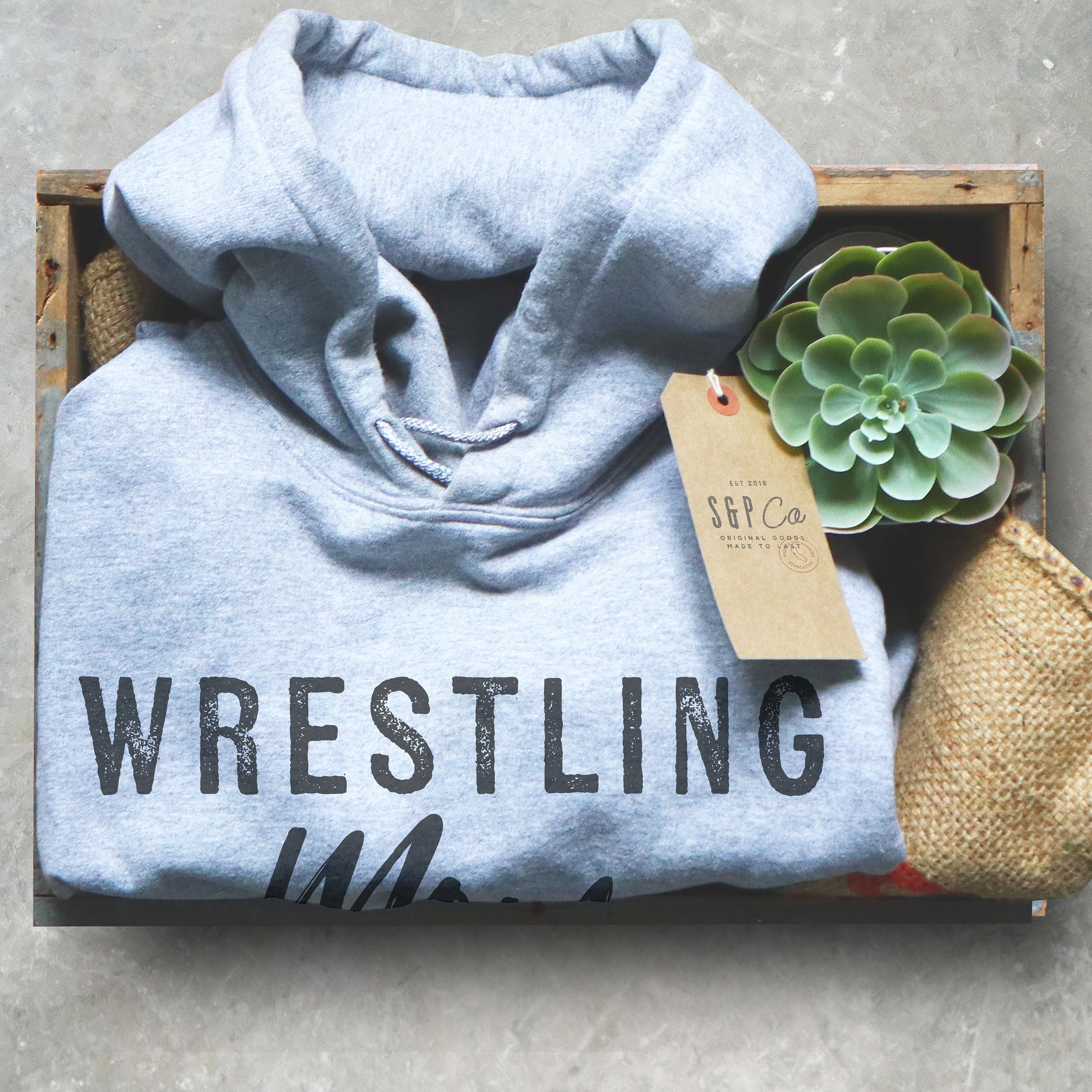 Wrestling Mom Hoodie - Wrestling Mom, Wrestling, Wrestler, Wrestling Fan, Wrestling T-Shirt, Wrestlers Mom Shirt, Wrestlers Mom TShirt