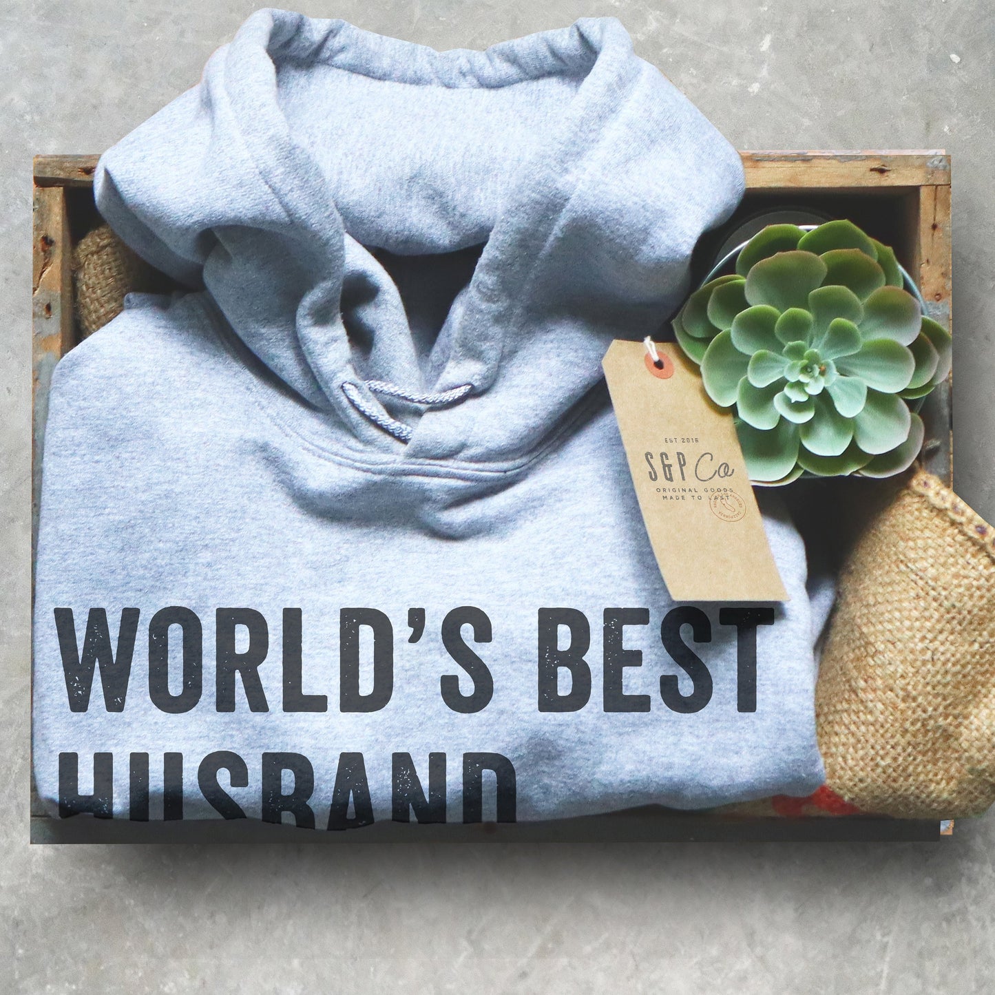 World's Best Husband And Daddy Hoodie - Fathers Day Gift, Gift For Dad, Pregnancy Reveal Shirt, Husband Shirt, Hubby Shirt, New Dad Shirt