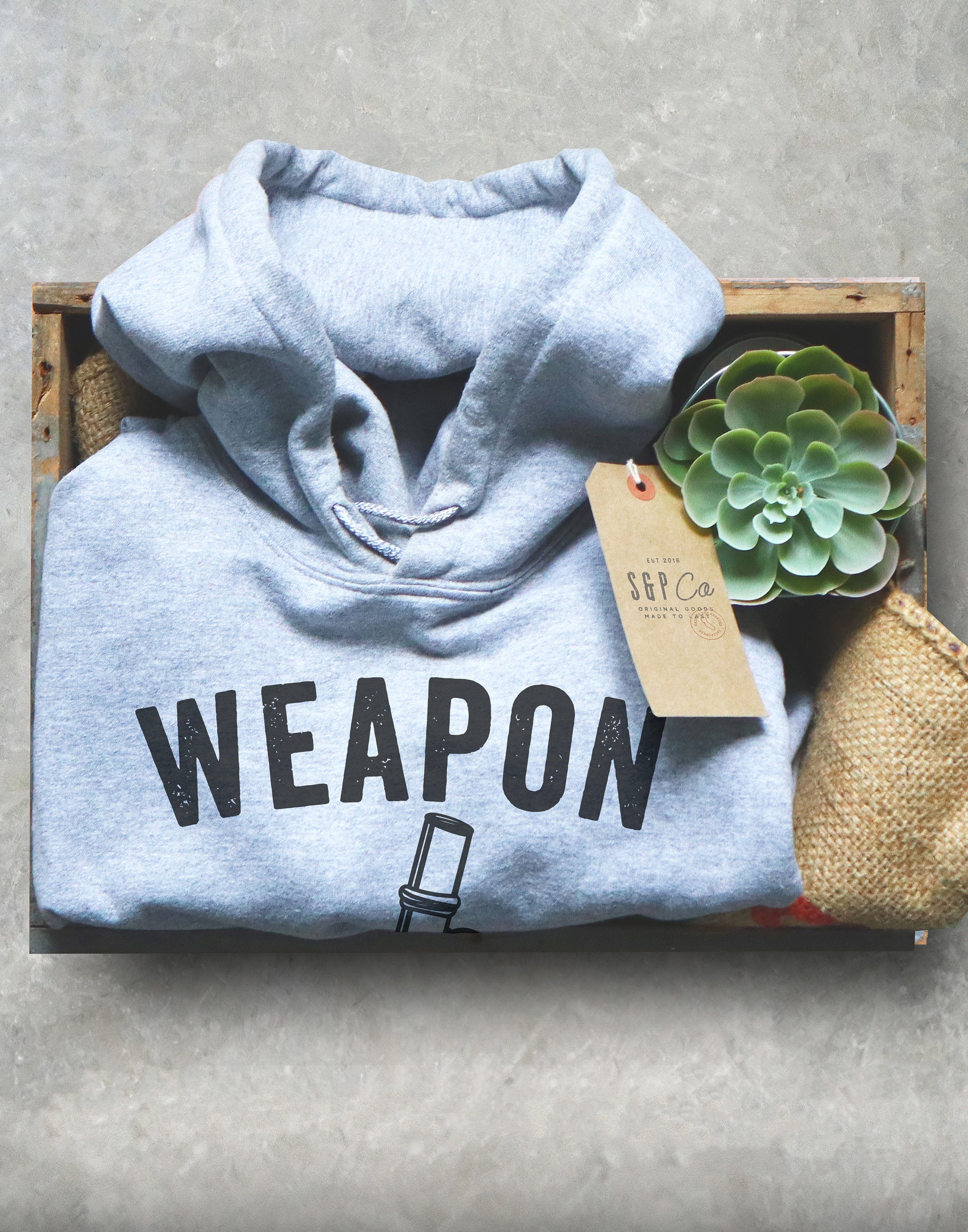 Weapon Of Choice Hoodie -Lab Tech Shirt, Technician Shirt, Science Shirt, Scientist Shirt, Lab Shirt, Medical Student Gift, Microscope Shirt