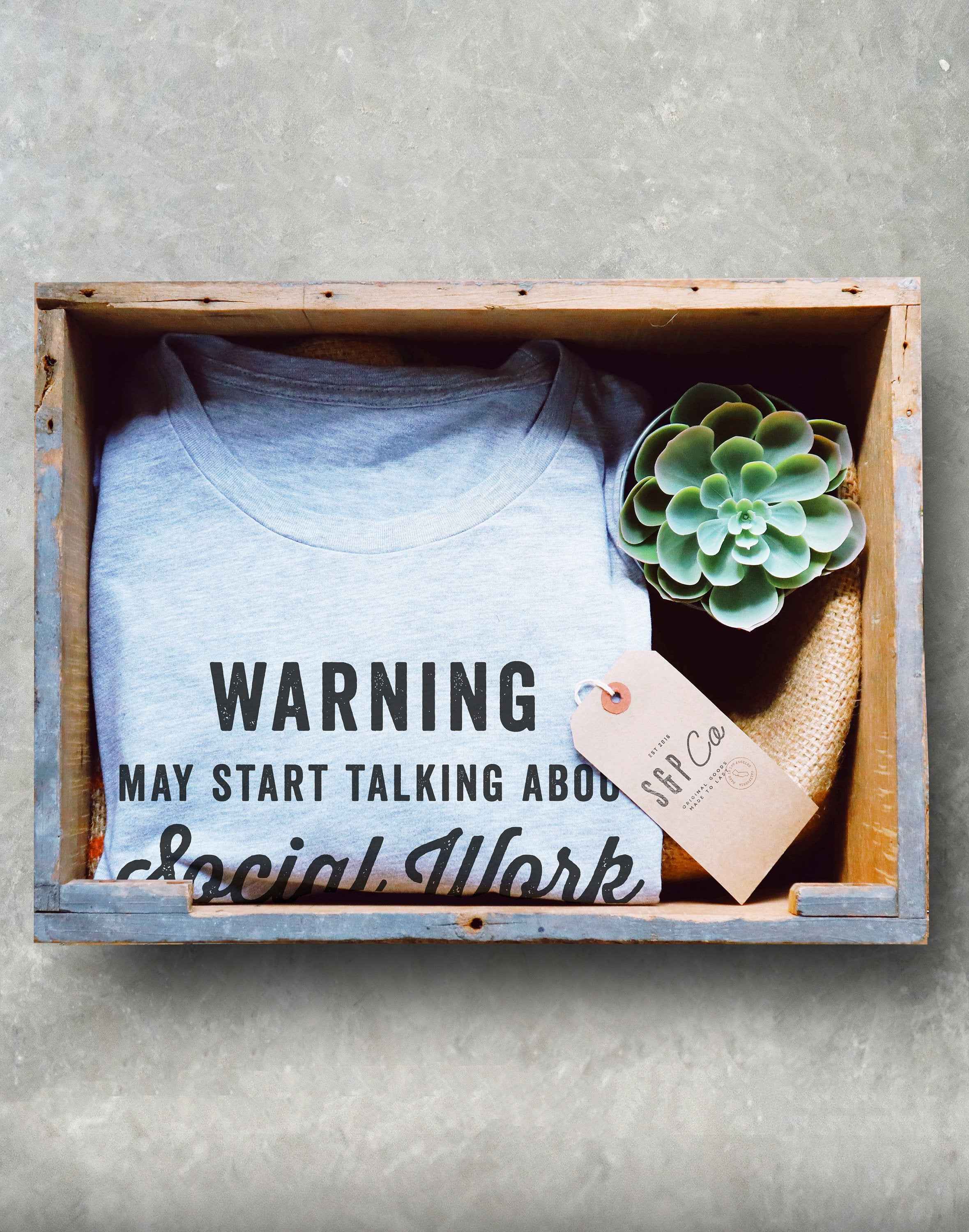 Warning May Start Talking About Social Work Unisex Shirt - Social Worker Shirt, Social Work Shirt, Coworker Gift, Social Worker Gift