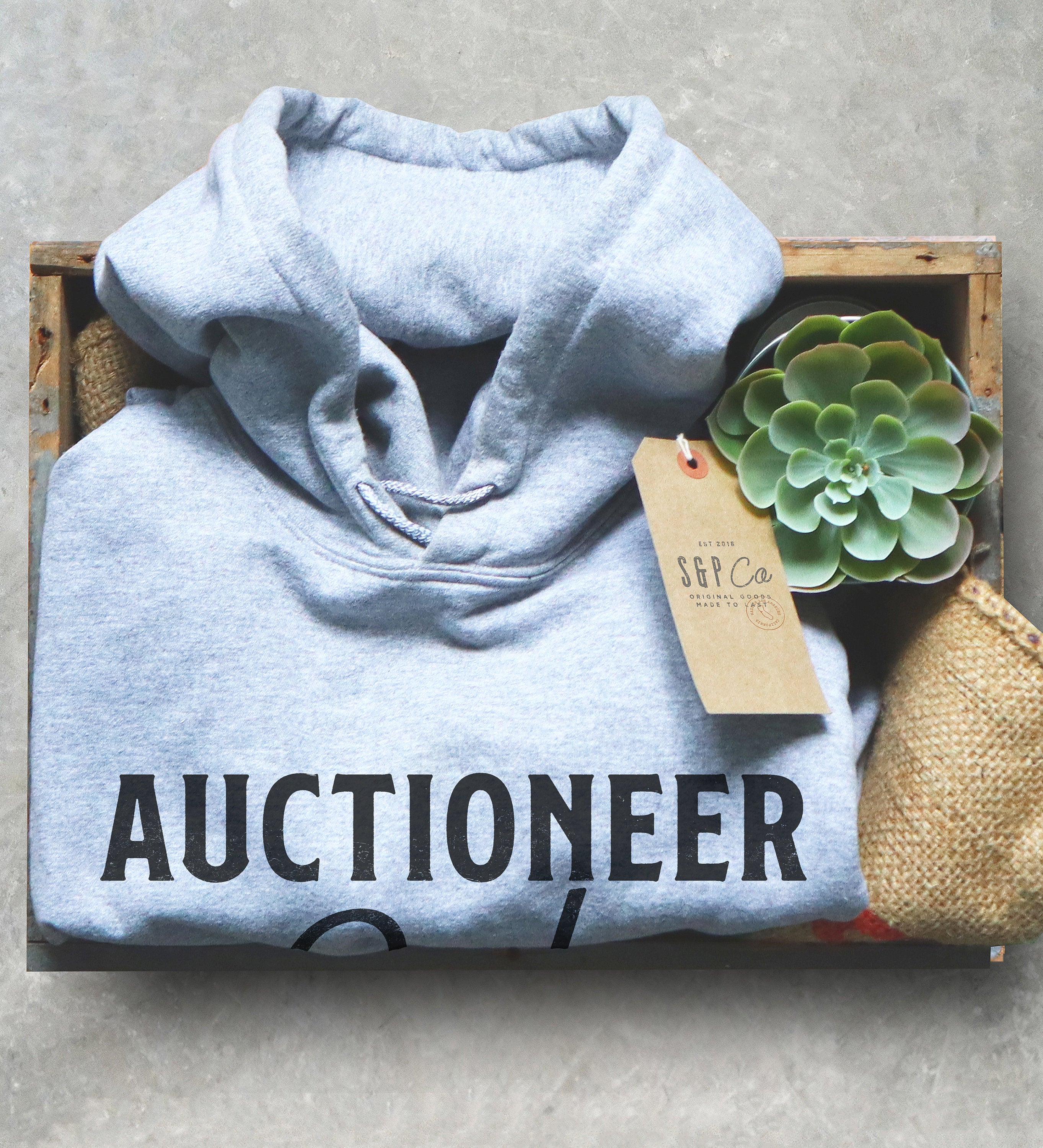 Auctioneer Dad Hoodie