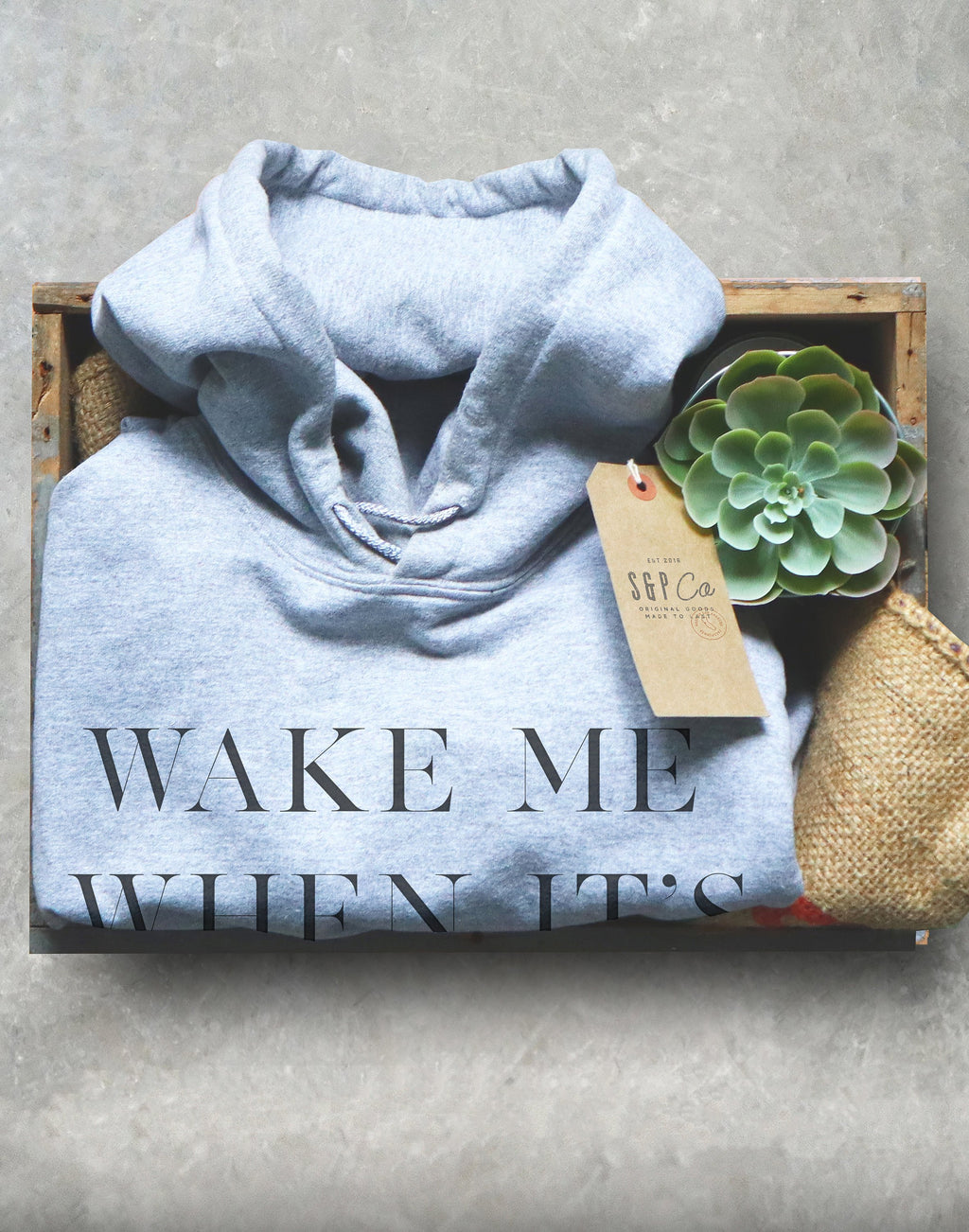 Wake Me When It's Friday Hoodie - Nap Shirt, Lazy Girl Shirts, Lazy Day Tshirt, Lazy Day Shirt, Brunch Shirt, Napping shirt, Weekend Shirt