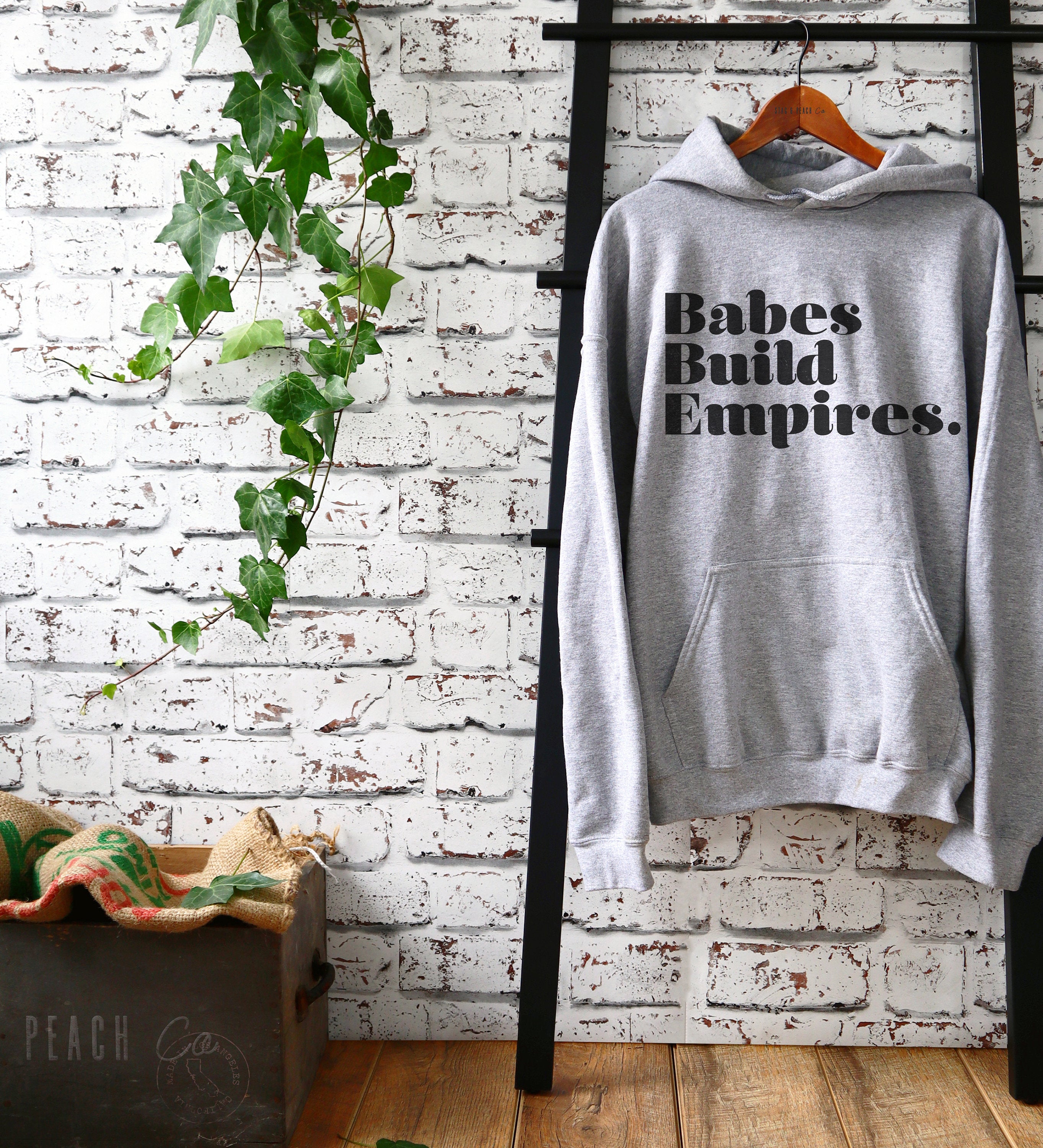 Babes Build Empires Hoodie - Stag & Peach Co