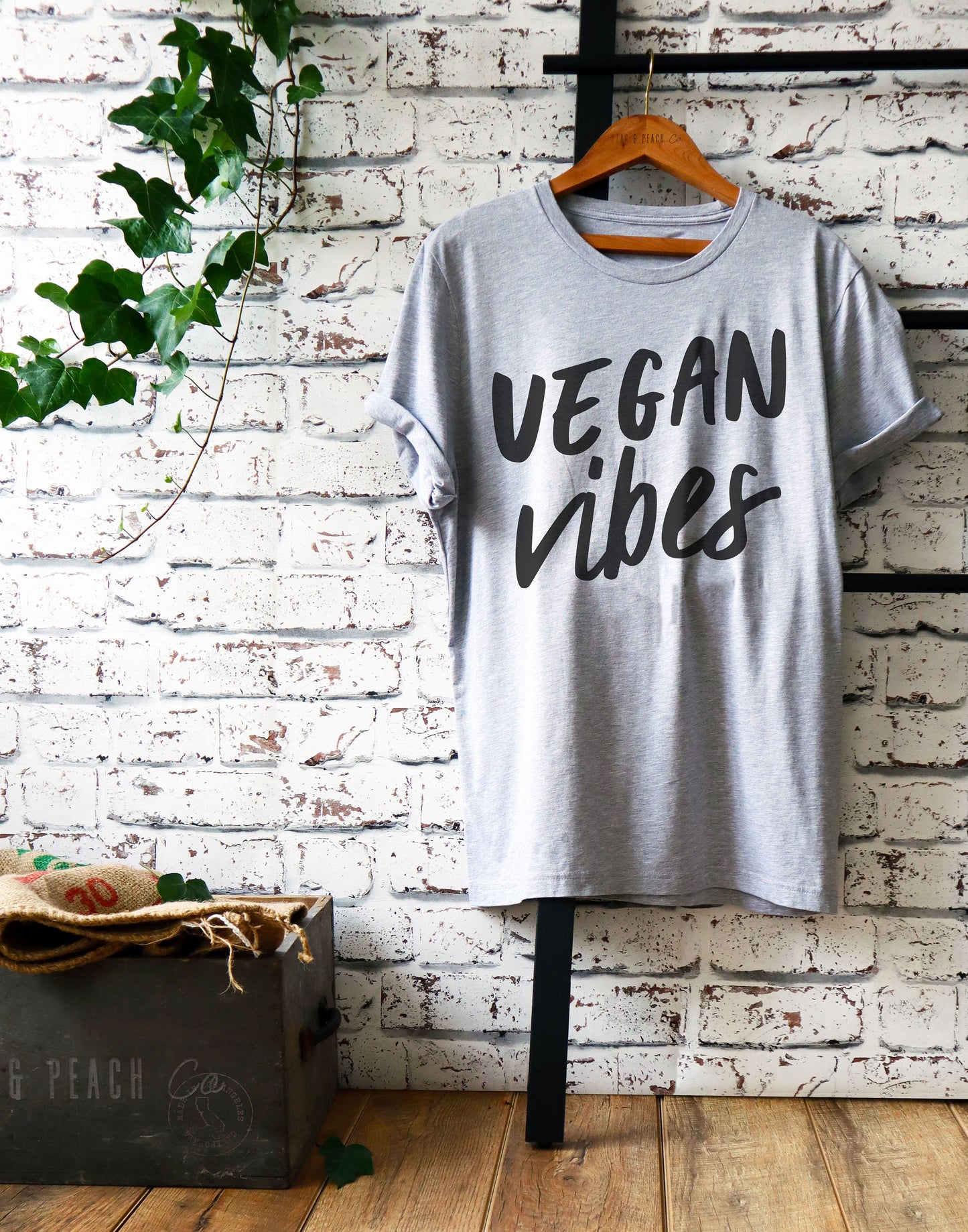 Vegan Vibes Unisex Shirt - Vegan shirt, Cute Vegan Shirt, Funny Vegan Shirt, Vegan Gift, Plant Based Shirt, Vegan Tee, Gift For Vegans