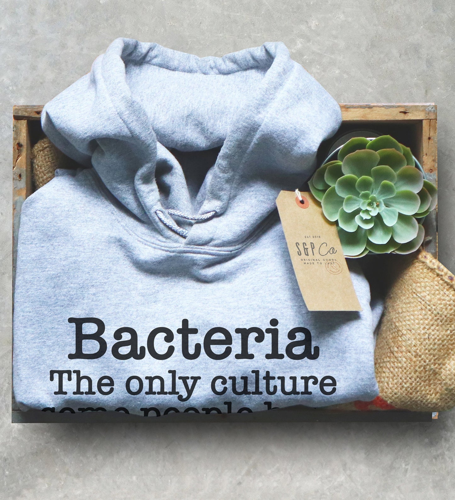 Bacteria The Only Culture Some People Have Hoodie