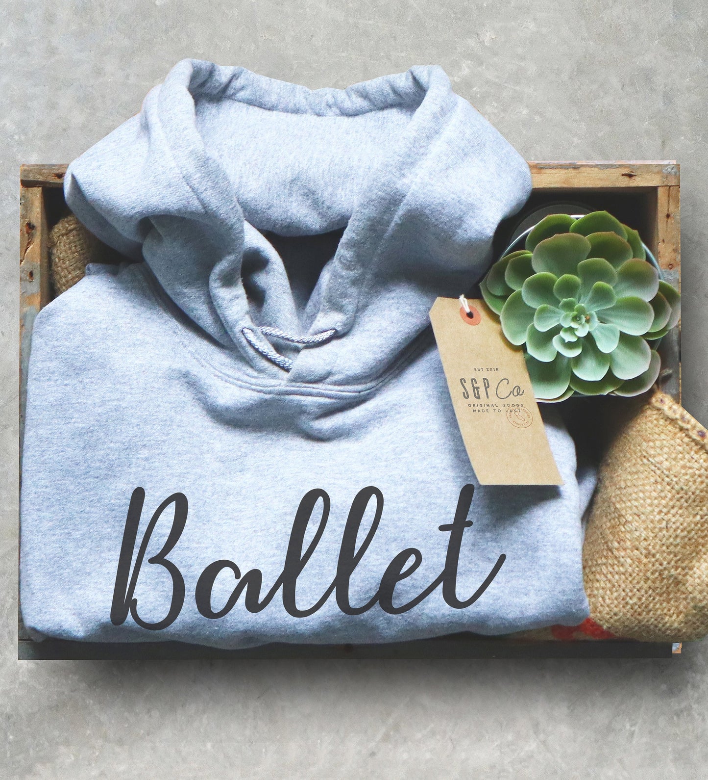 Ballet Is My Second Language Hoodie