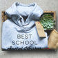 Best School Social Worker Ever Hoodie - Social Worker Shirt, Social Work Shirt, Coworker Gift, Social Worker Gift, Social Worker Hoodie