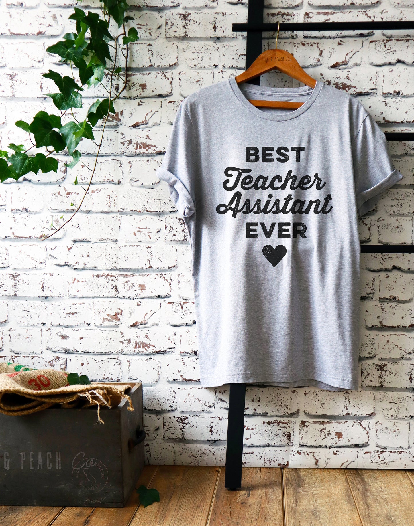 Best Teacher Assistant Ever Unisex Shirt - Paraprofessional Shirt, Teacher Assistants, Teacher Appreciation, Para Shirt, Teaching Assistant