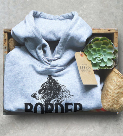 Border Collie Dad Hoodie - Border