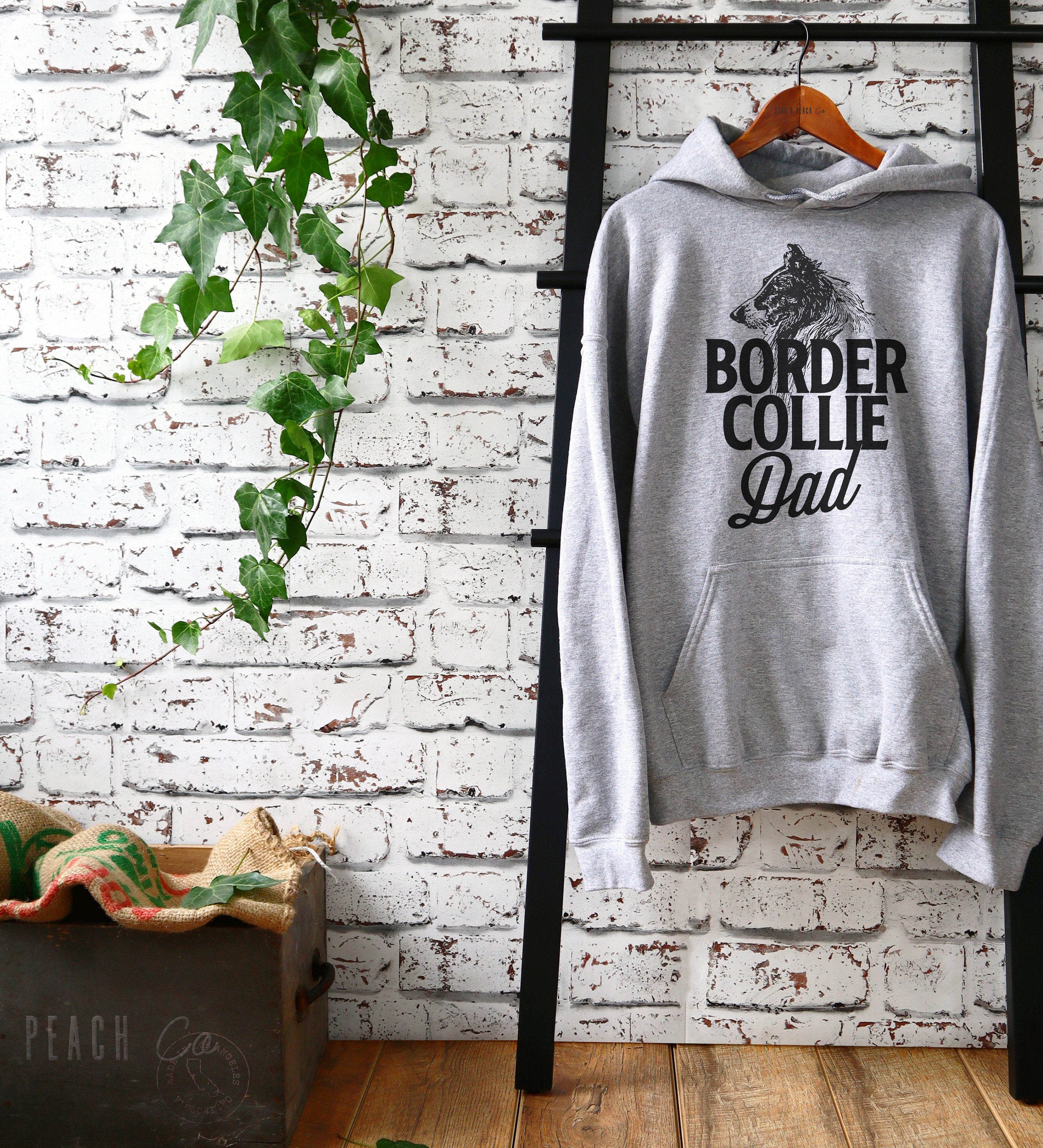 Border Collie Dad Hoodie - Border