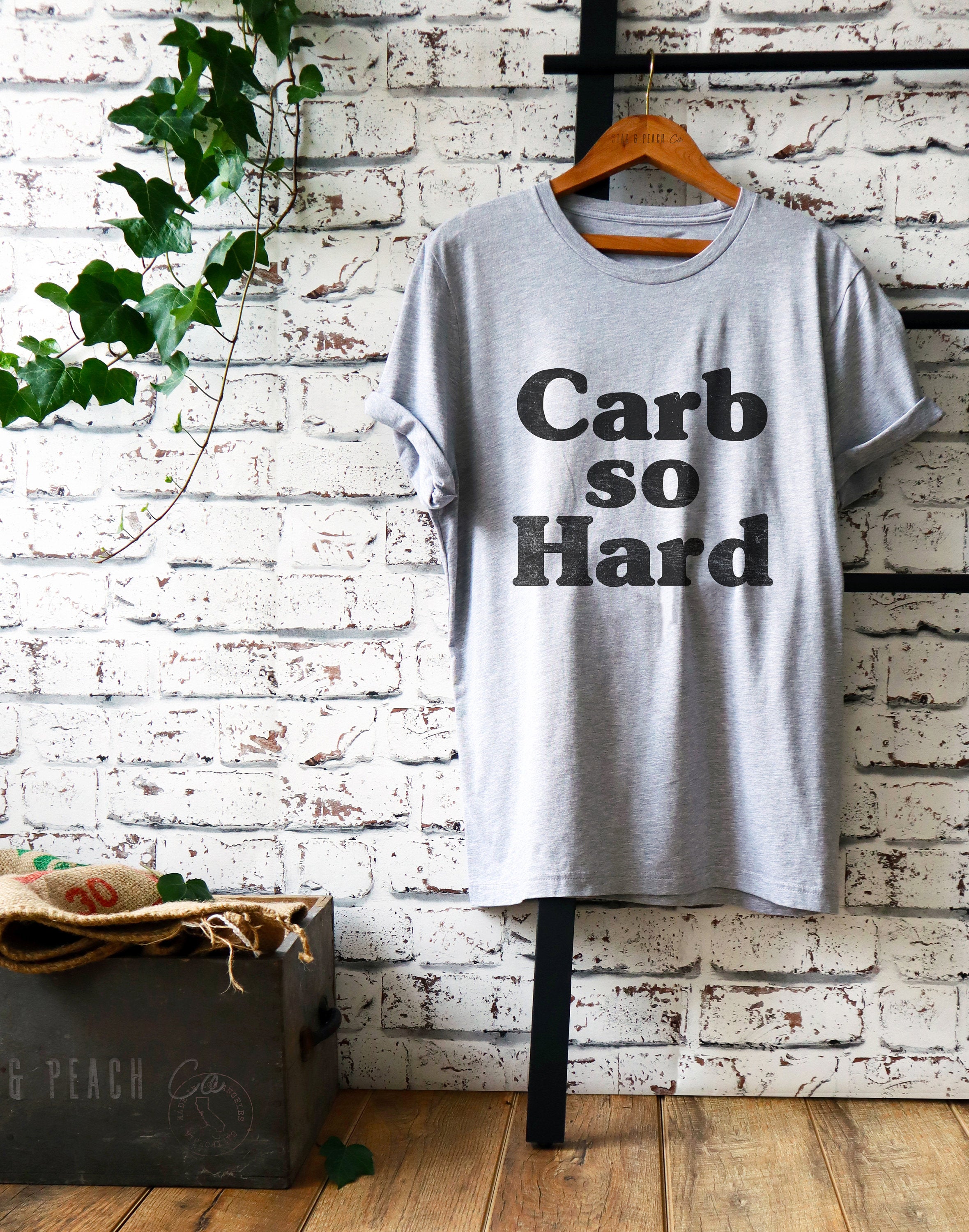 Carb So Hard Unisex Shirt - Foodie Gift, Food TShirt, Junk Food Shirt, Love Carbs, Feed Me Carbs, Pizza Lover Shirt, Food Lover Shirt - Stag & Peach Co