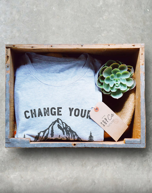 Change your Altitude Unisex Shirt - Hiking Shirts Women, Camping Shirt, Adventure Shirt, Mountain Shirt, Nature Lover Gift - Stag & Peach Co
