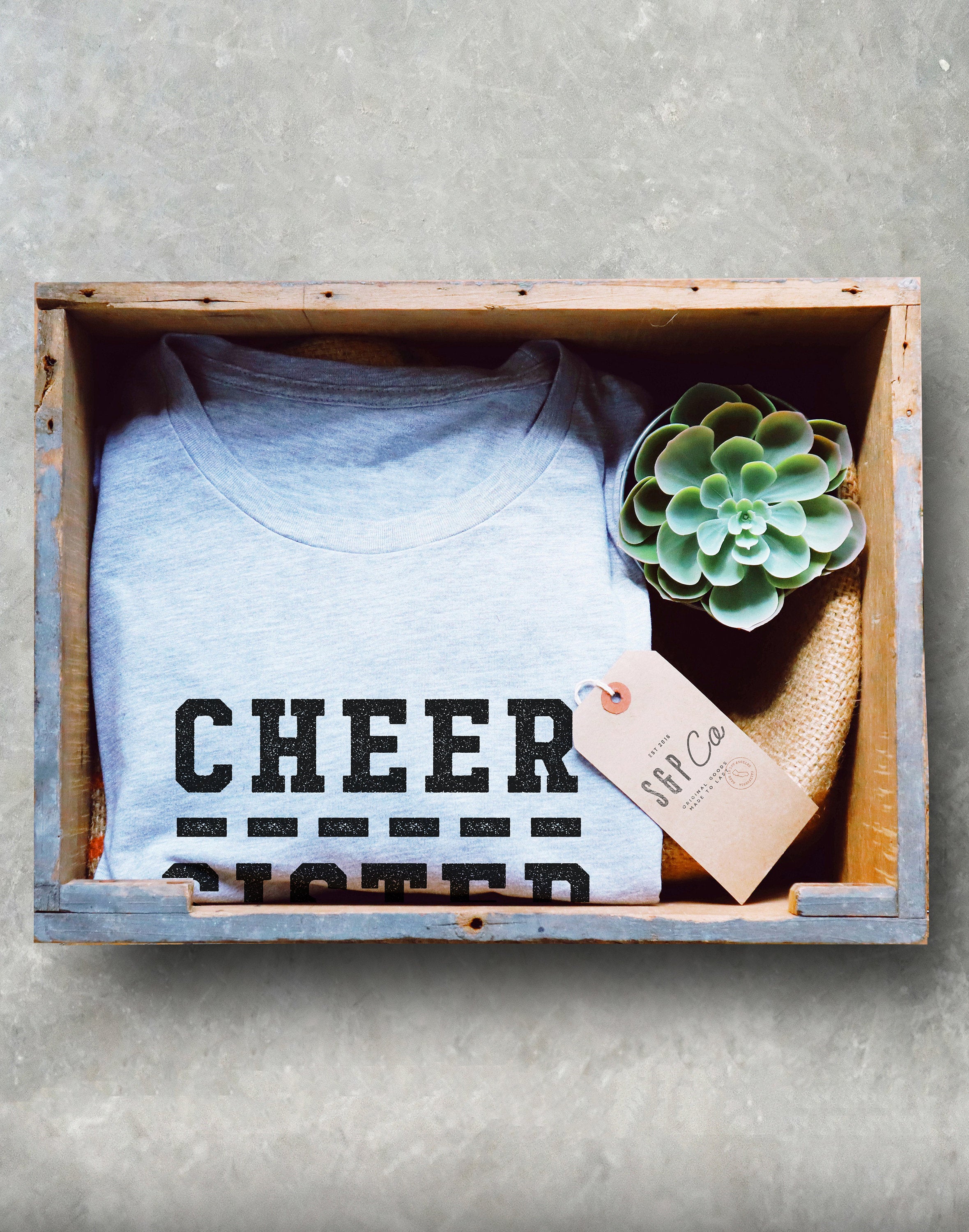 Cheer Sister Unisex Shirt - Cheerleading Gifts, Cheer Sister Shirt, Cheer Shirt, Cheerleading Sister, Cheer Gift, Big Sister Shirt