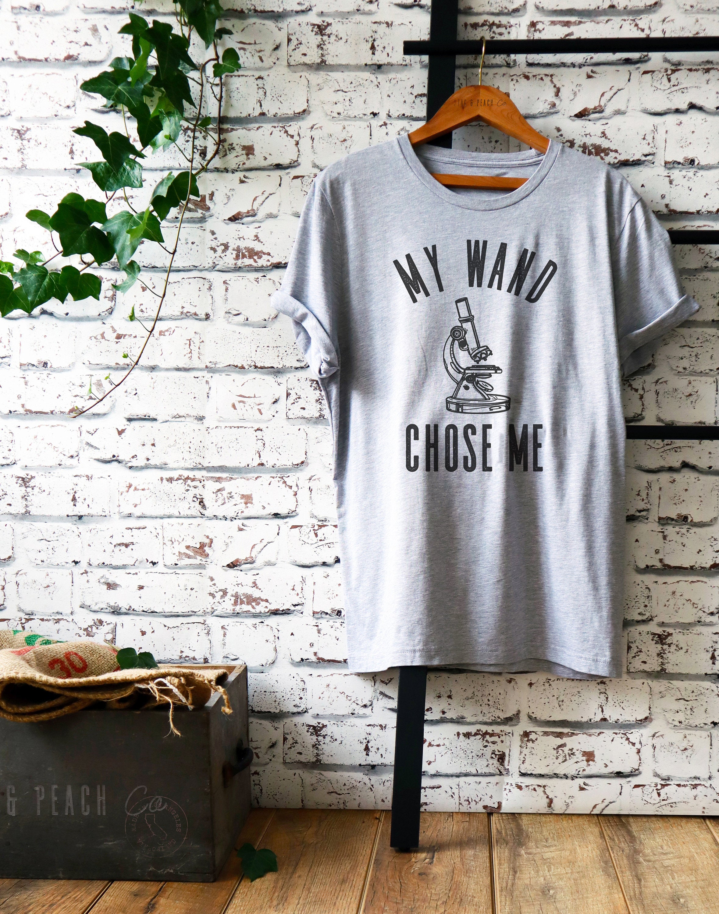 My Wand Chose Me Unisex Shirt - Lab Tech Shirt, Technician Shirt, Science Shirt, Scientist Shirt, Science Gift, Lab Shirt, Biologist Shirt