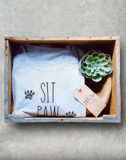 Sit Paw Treat Repeat Unisex Shirt -