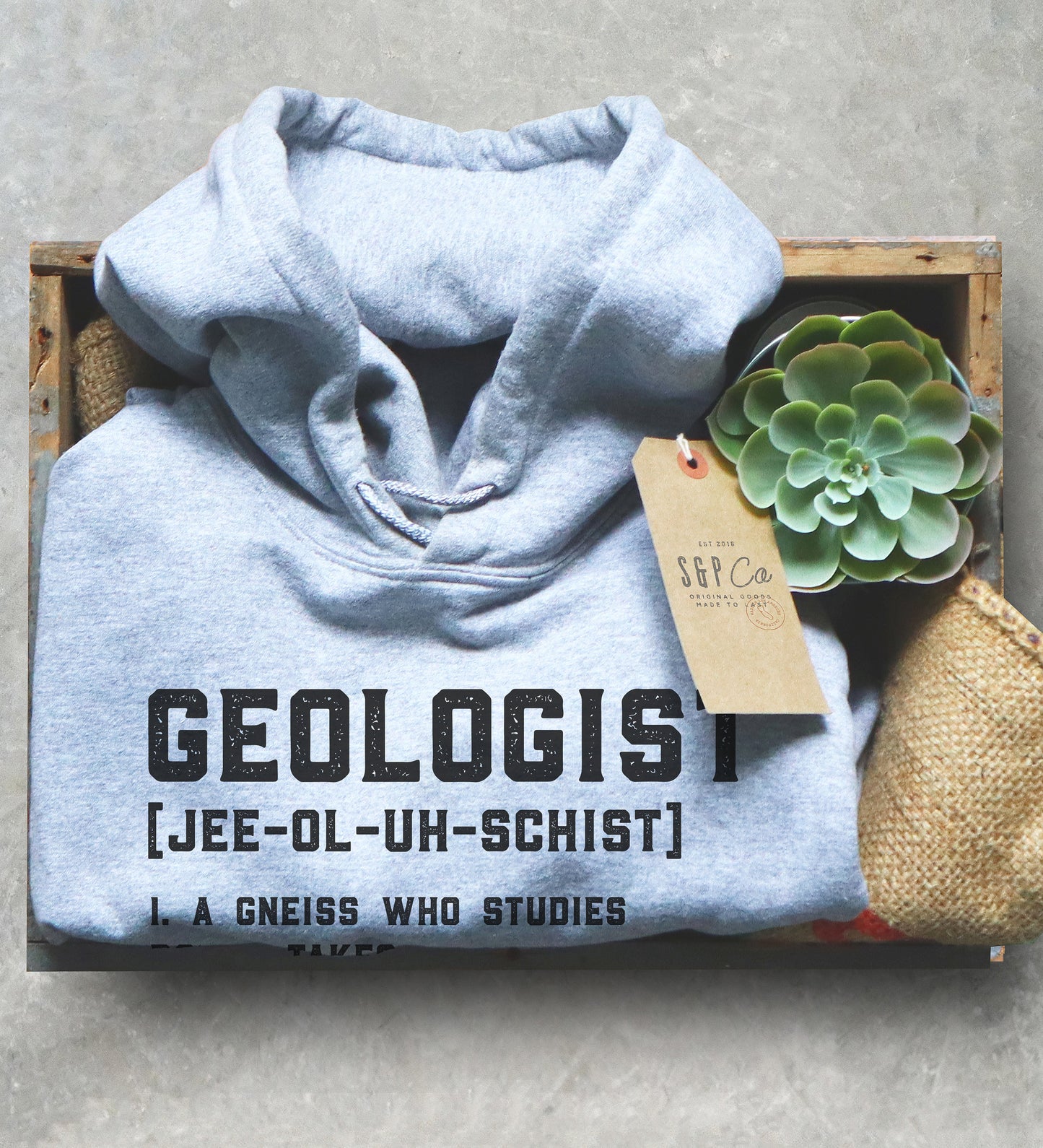 Geologist Definition Hoodie - Geology shirt, Geologist, Geologist gift, Geology professor, Geology student, geology puns