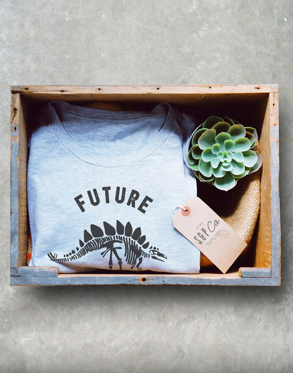 Future Paleontologist Unisex Shirt- Paleontology Shirt, Dinosaur Shirt, Dinosaurus Shirt, Geology Shirt, Geologist Shirt, Palaeontology Gift - Stag & Peach Co