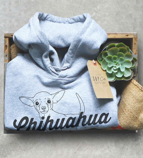 Chihuahua Mom Hoodie- Chihuahua
