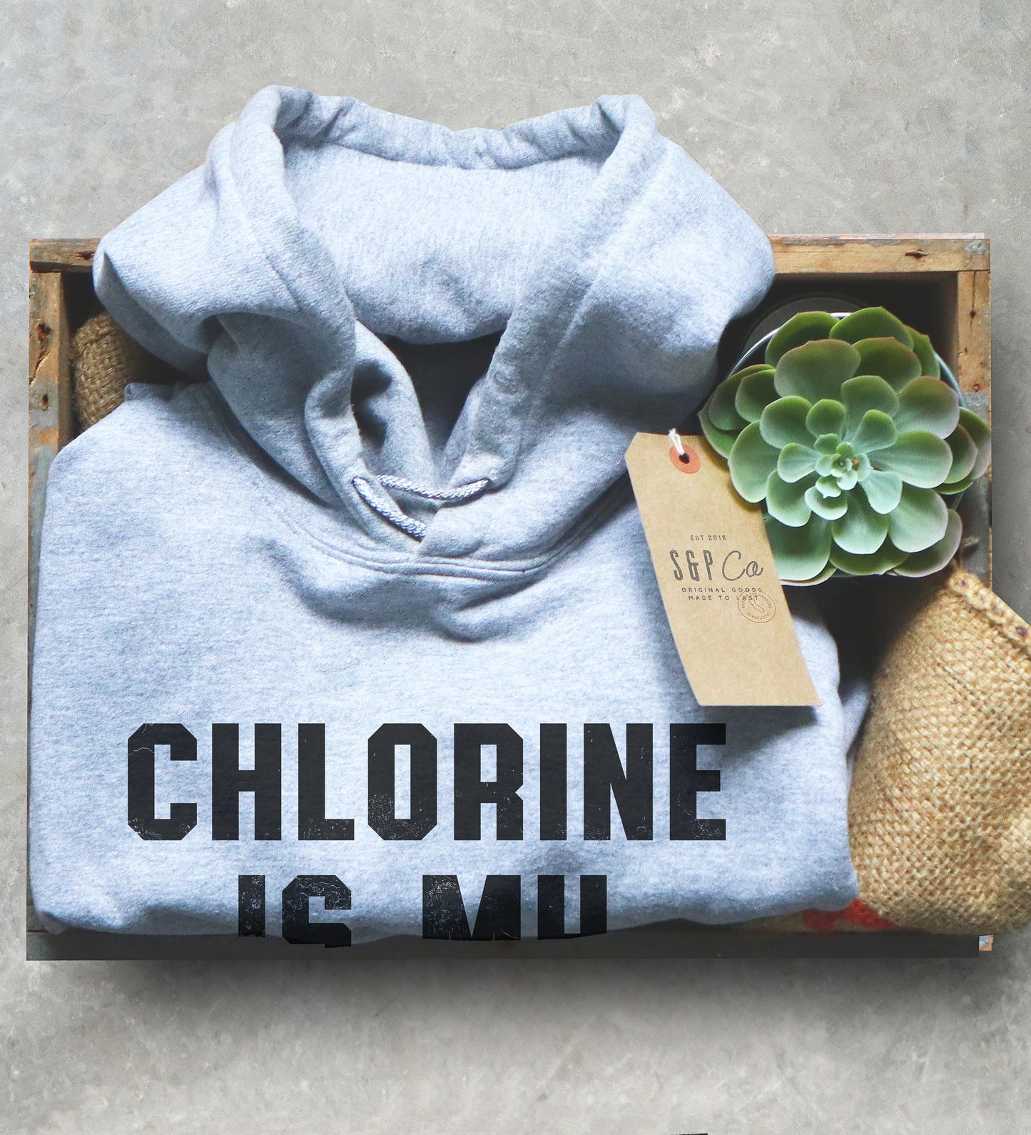 Chlorine Is My Perfume Hoodie - Water Polo Shirt, Water Polo Gift, Polo Shirt, Polo Gift, Water Polo Player