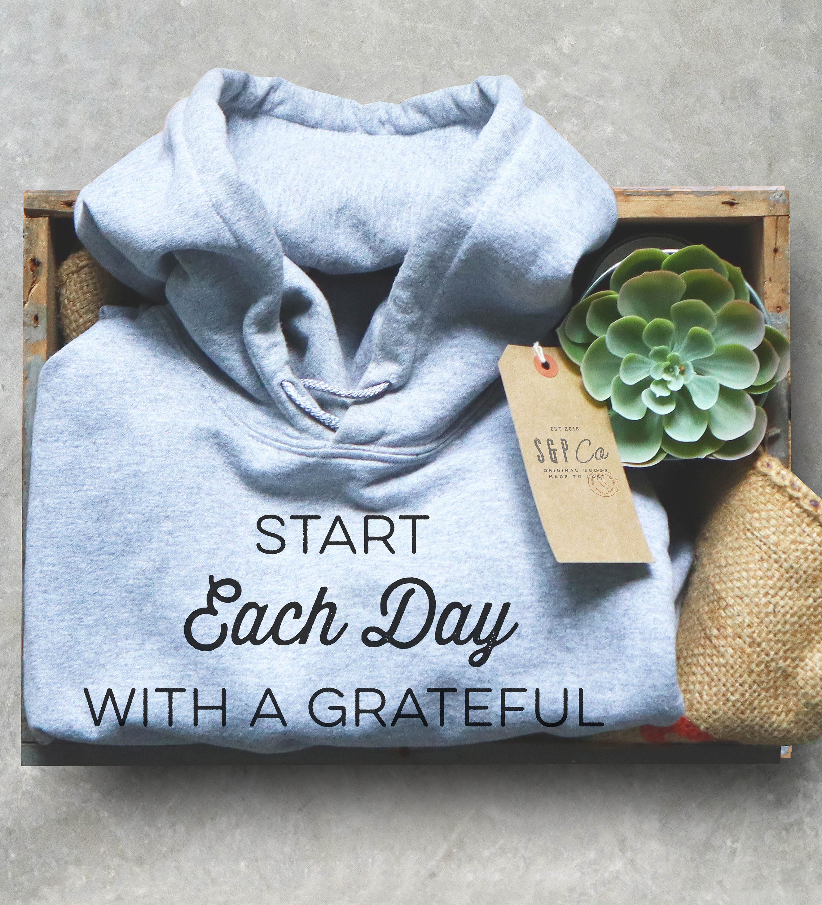 A Grateful Heart and Essential Oils Hoodie