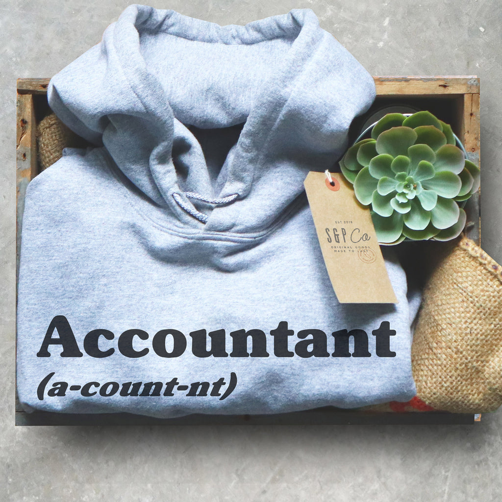 Accountant Definition Hoodie - Stag & Peach Co