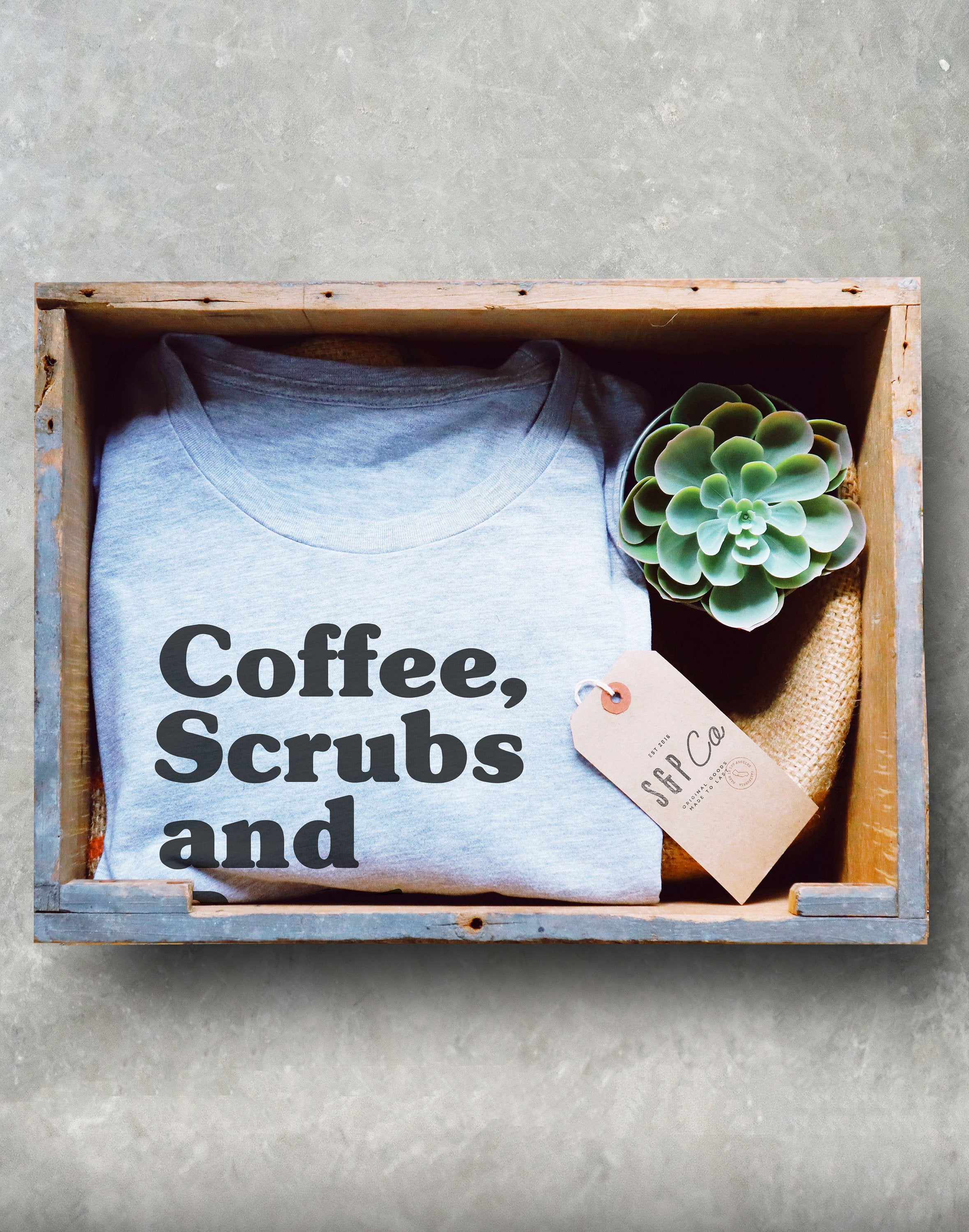 Coffee Scrubs And Rubber Gloves Unisex Shirt