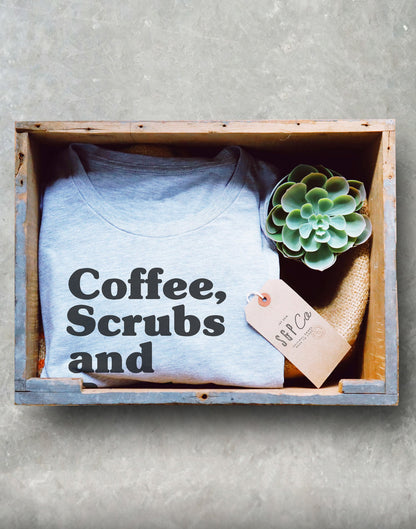 Coffee Scrubs And Rubber Gloves Unisex Shirt